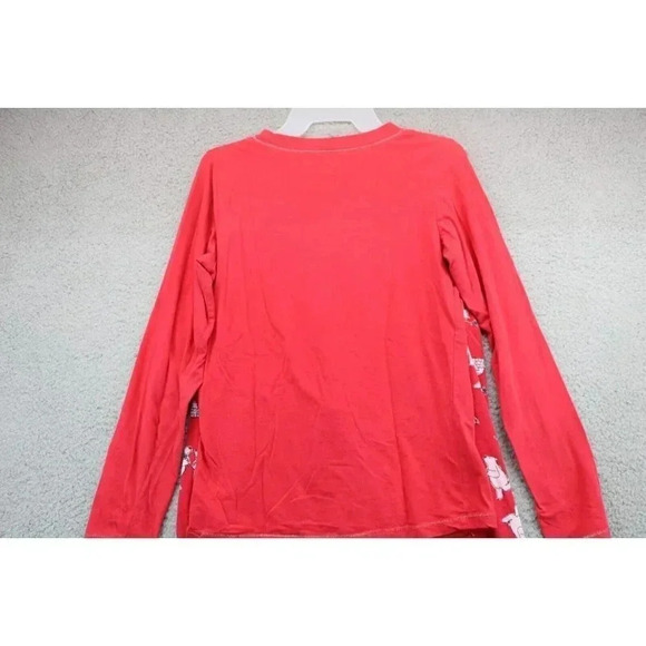 Women's Hue Pajama Set-Size Small-100% Cotton-Red w/Polar Bears - Picture 7 of 11